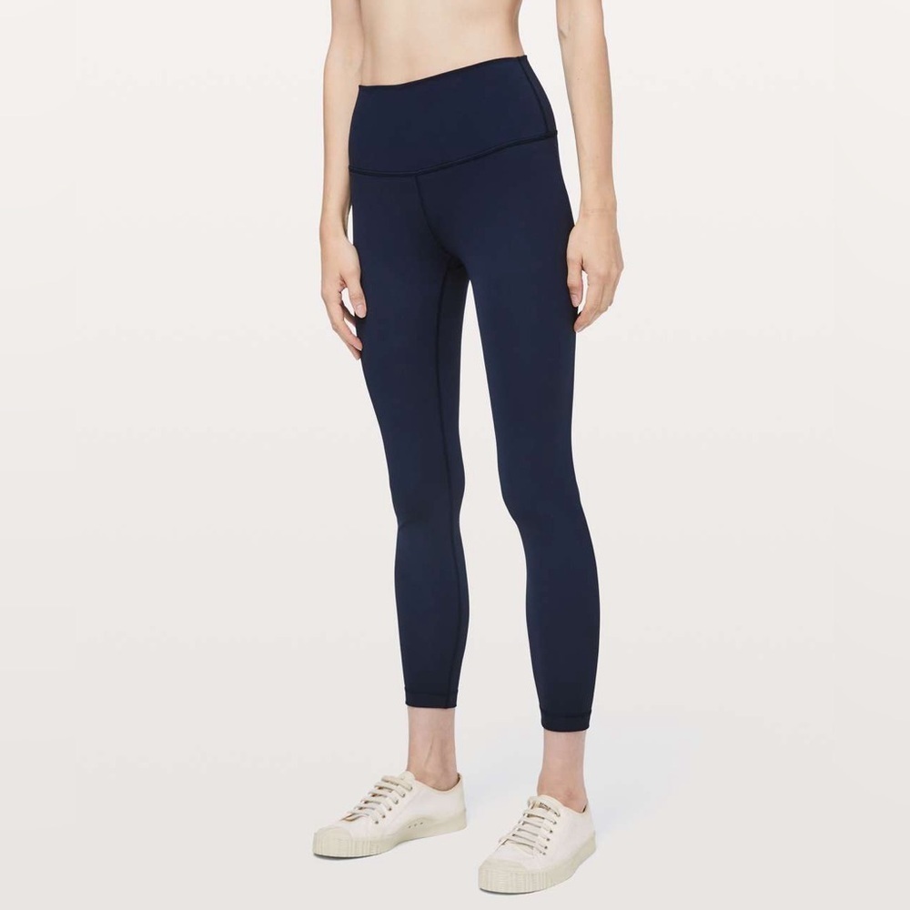 Lululemon Wunder Under High-Rise 7/8 Tight- Navy Blue / size 2
